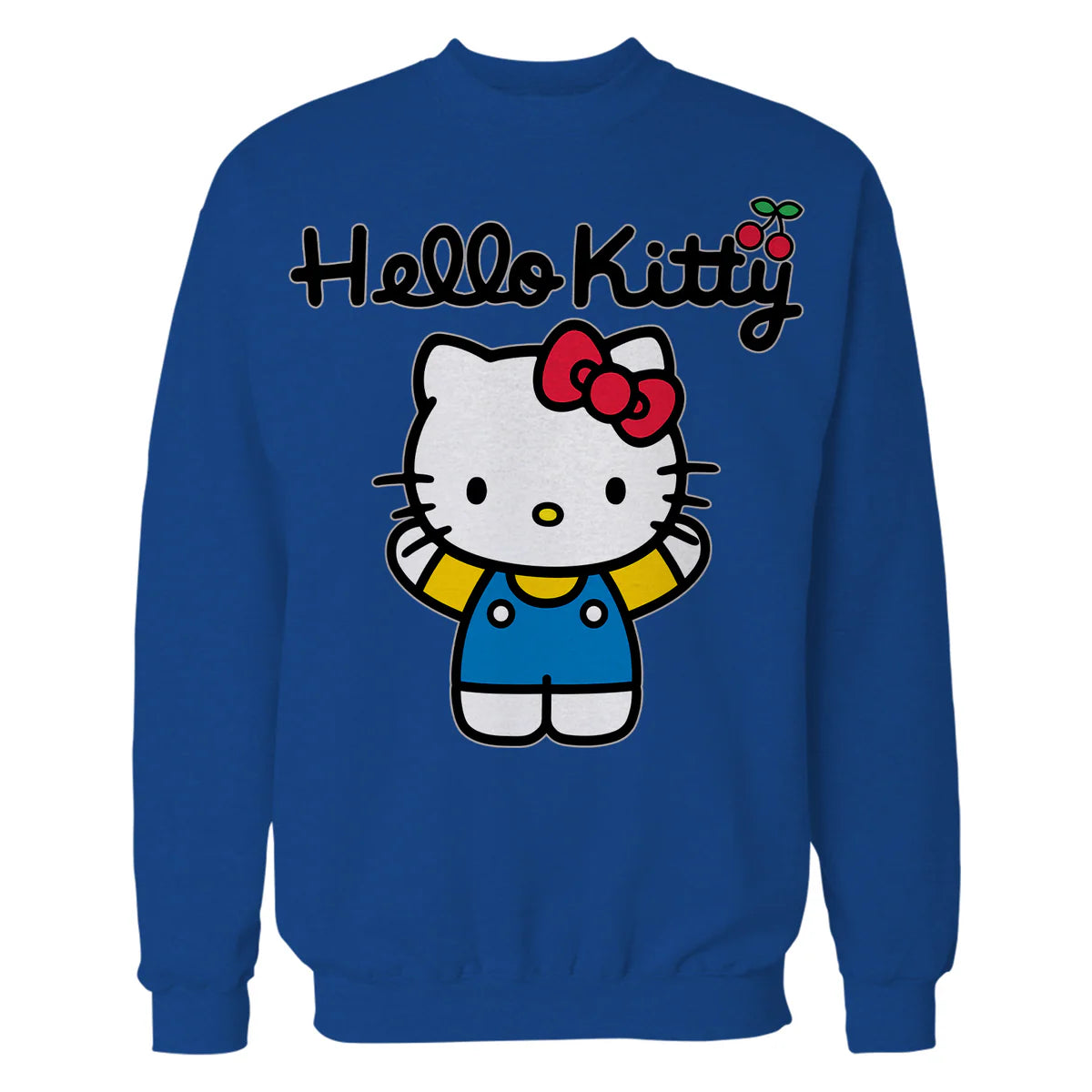 Hello Kitty Charmmy Pose Ribbon XOXO Cherries Classic Logo Official Sweatshirt