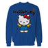 Hello Kitty Charmmy Pose Ribbon XOXO Cherries Classic Logo Official Sweatshirt