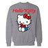 Hello Kitty Charmmy Pose Ribbon XOXO Cute Cat Classic Logo Official Sweatshirt