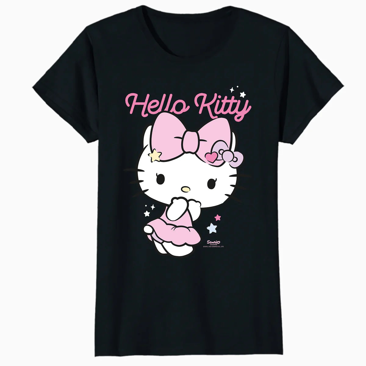 Hello Kitty Charmmy Stars Sweet Cute Character Pose Classic Official Women's T-Shirt