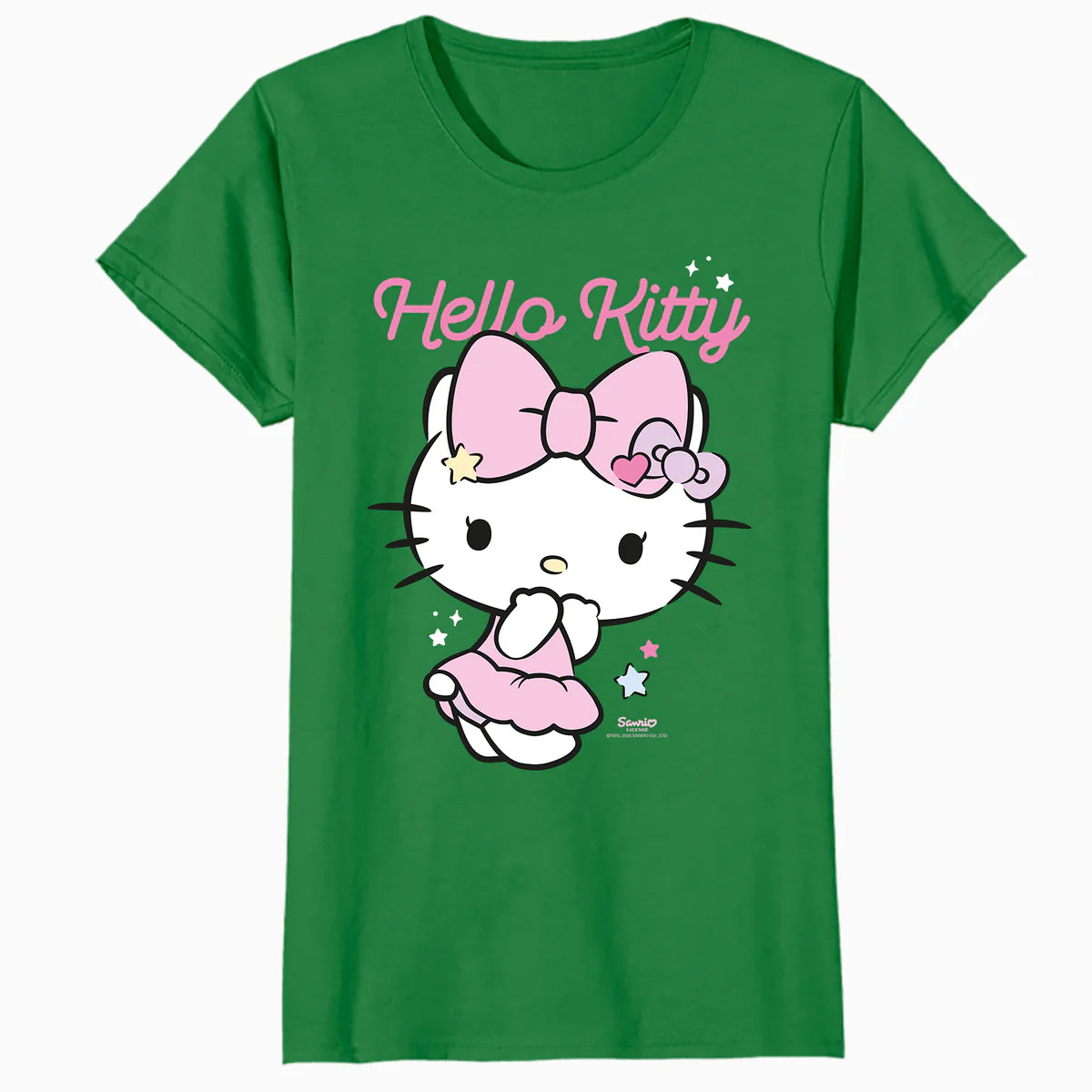 Hello Kitty Charmmy Stars Sweet Cute Character Pose Classic Official Women's T-Shirt