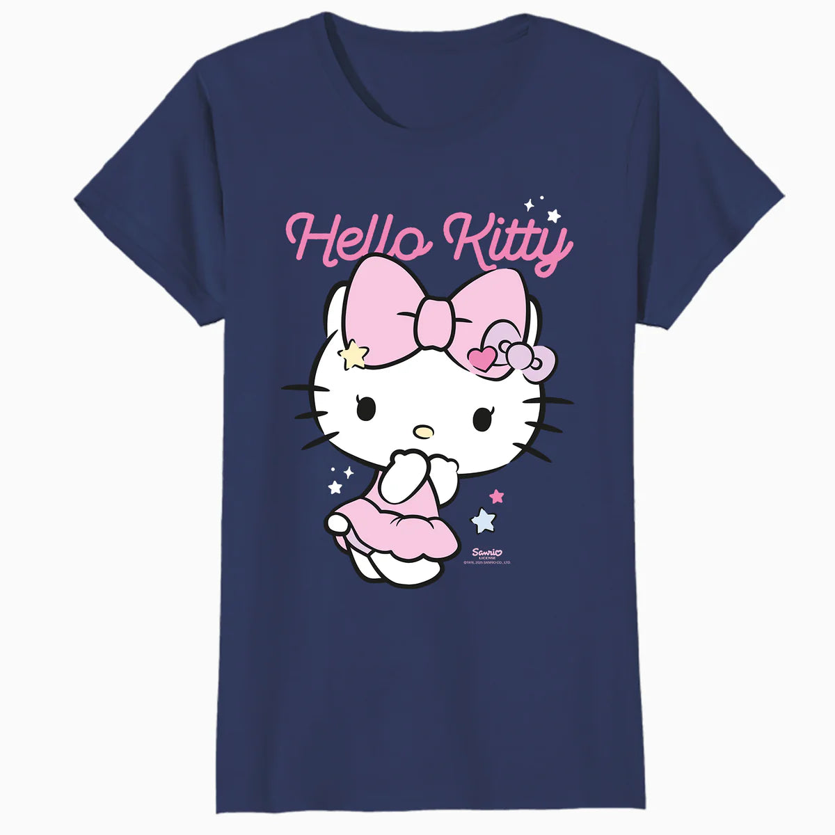 Hello Kitty Charmmy Stars Sweet Cute Character Pose Classic Official Women's T-Shirt