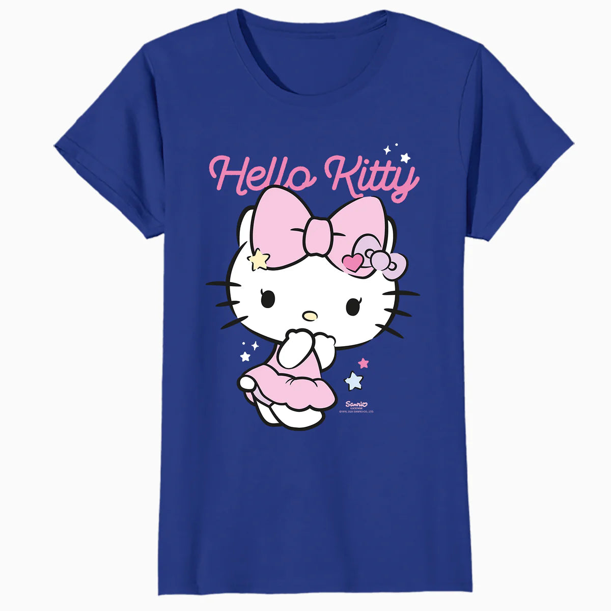 Hello Kitty Charmmy Stars Sweet Cute Character Pose Classic Official Women's T-Shirt