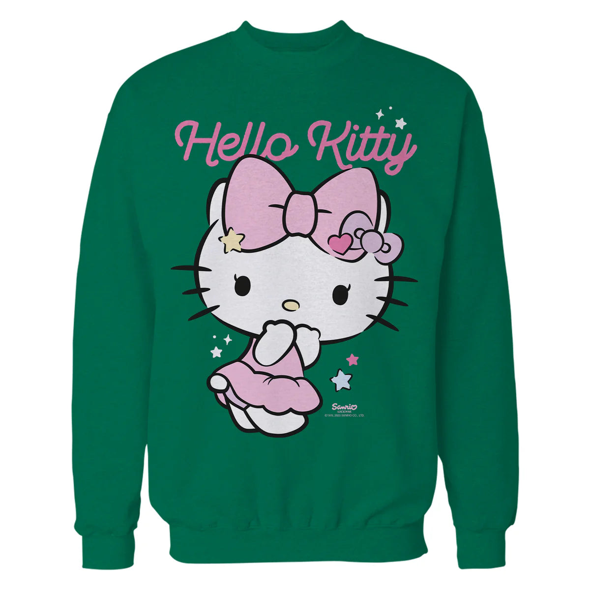 Hello Kitty Charmmy Stars Sweet Cute Character Pose Classic Official Sweatshirt