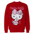 Hello Kitty Charmmy Stars Sweet Cute Character Pose Classic Official Sweatshirt