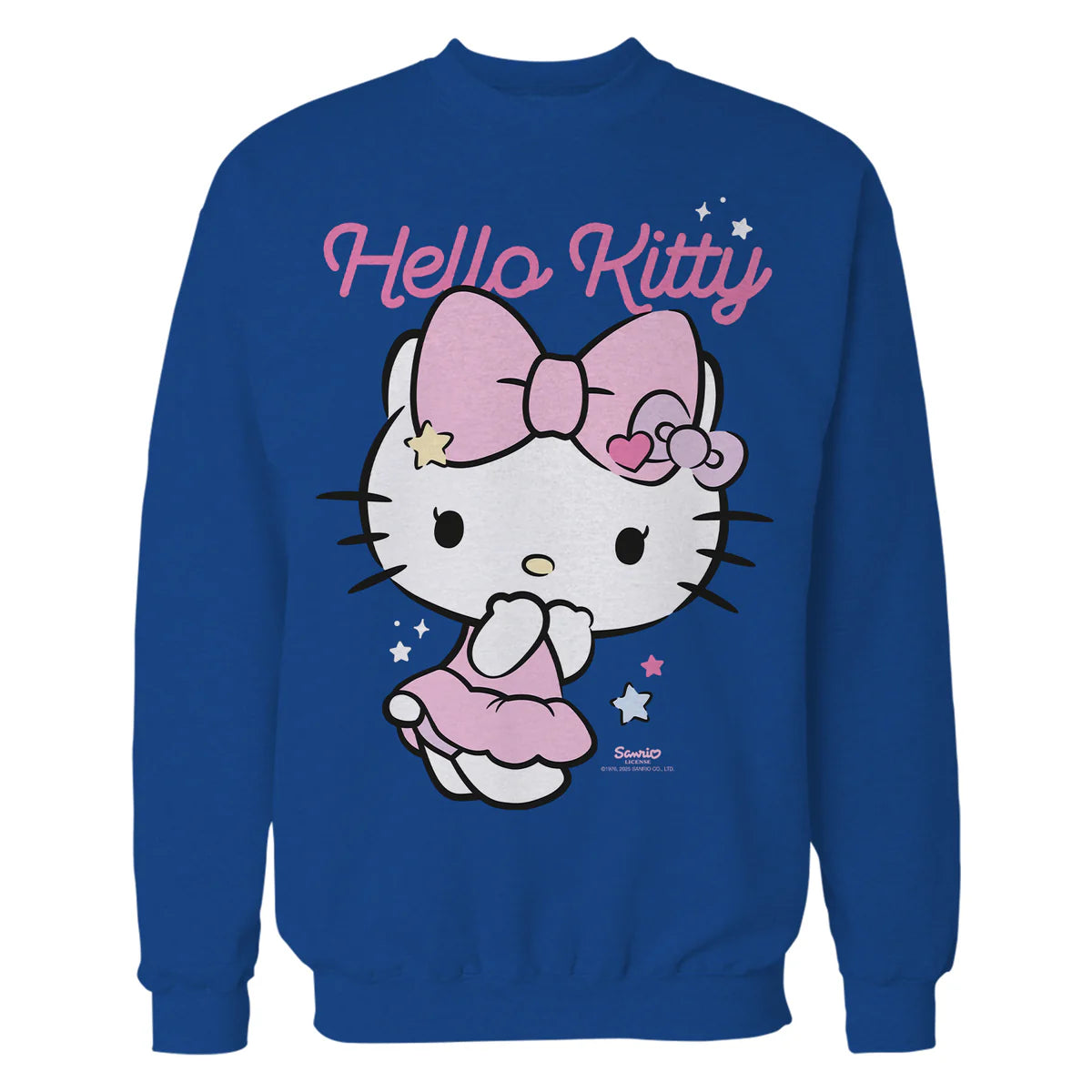 Hello Kitty Charmmy Stars Sweet Cute Character Pose Classic Official Sweatshirt