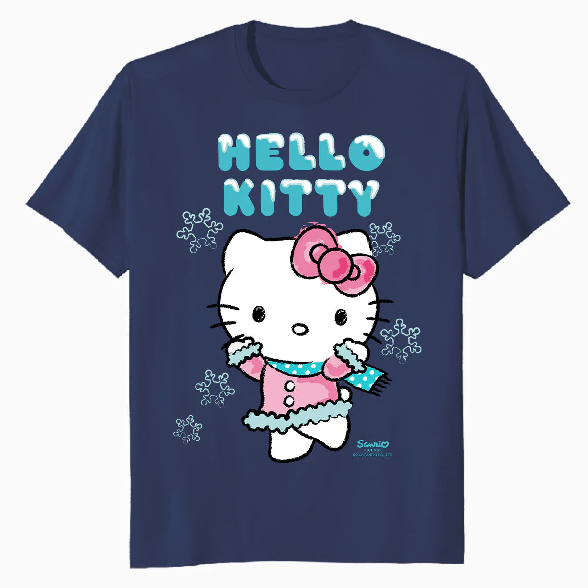 Hello Kitty Charmmy Winter Wonderland Cute Friends Classic Official Men's T-Shirt