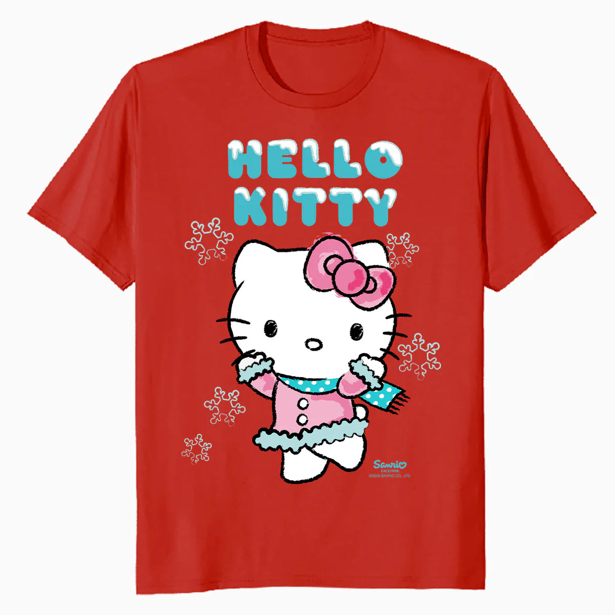 Hello Kitty Charmmy Winter Wonderland Cute Friends Classic Official Men's T-Shirt