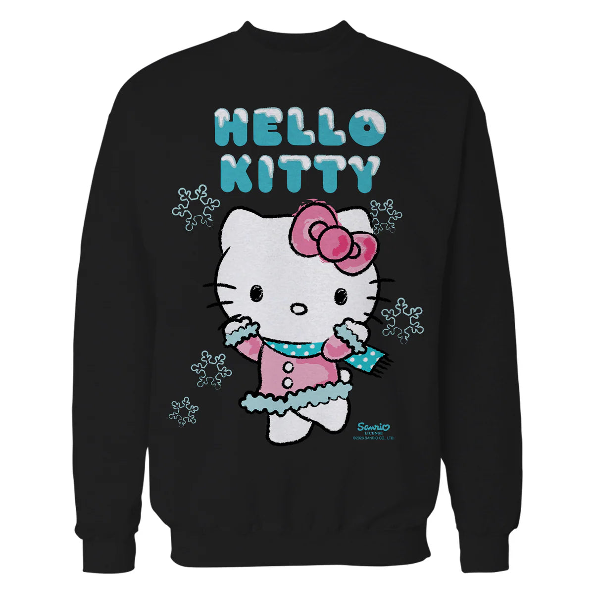 Hello Kitty Charmmy Winter Wonderland Cute Friends Classic Official Sweatshirt