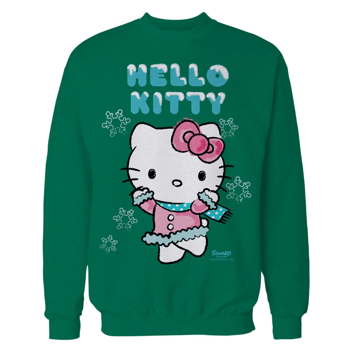 Hello Kitty Charmmy Winter Wonderland Cute Friends Classic Official Sweatshirt