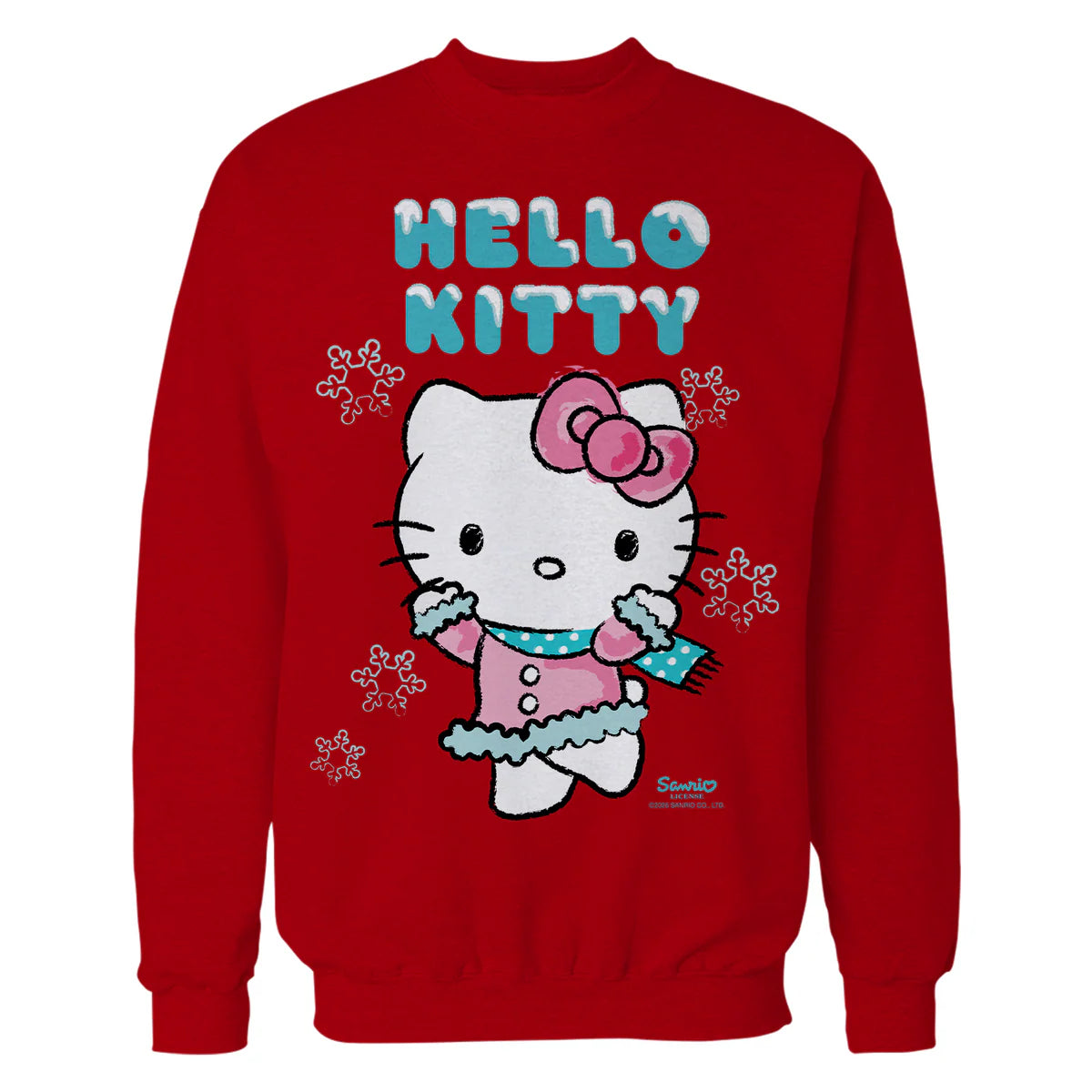 Hello Kitty Charmmy Winter Wonderland Cute Friends Classic Official Sweatshirt