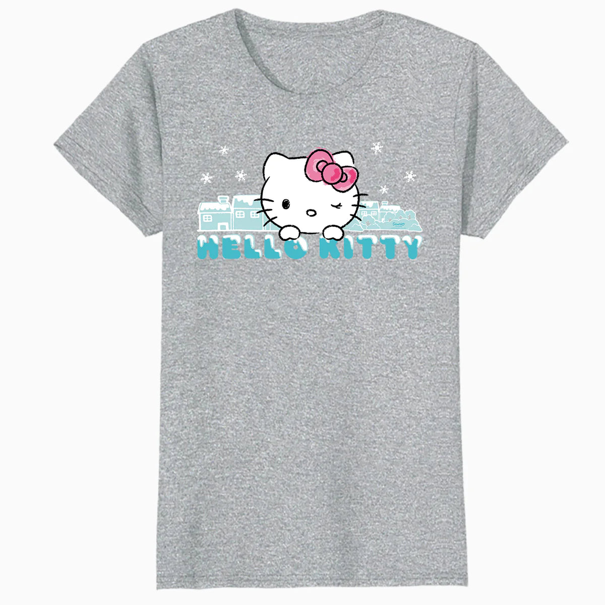 Hello Kitty Charmmy Winter Wonderland Logo Friends Classic Official Women's T-Shirt