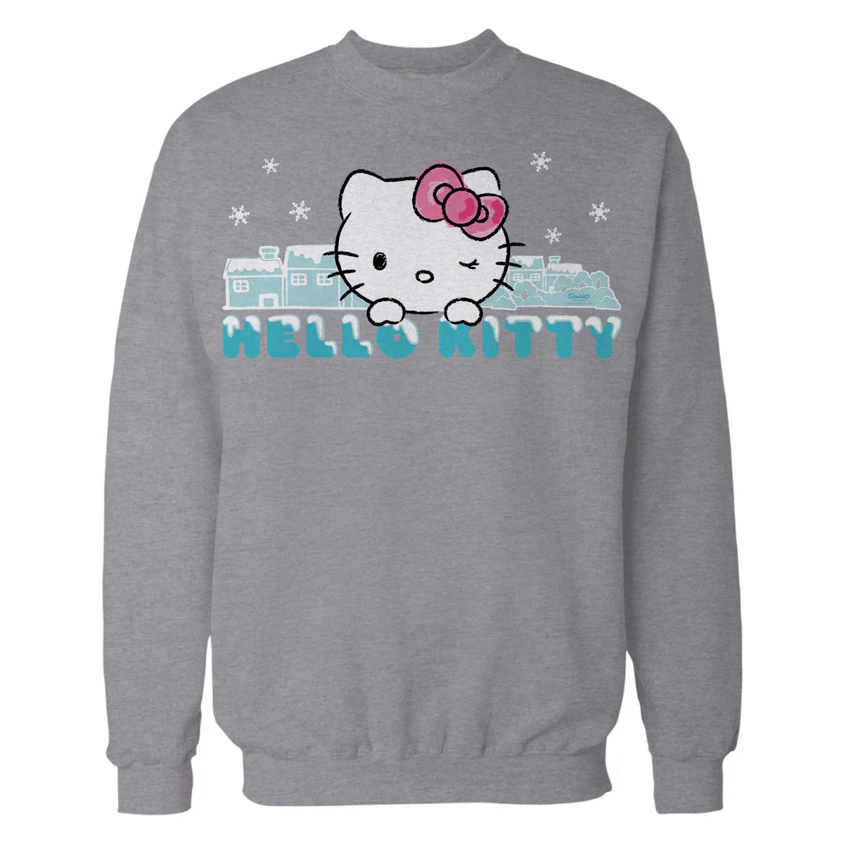 Hello Kitty Charmmy Winter Wonderland Logo Friends Classic Official Sweatshirt