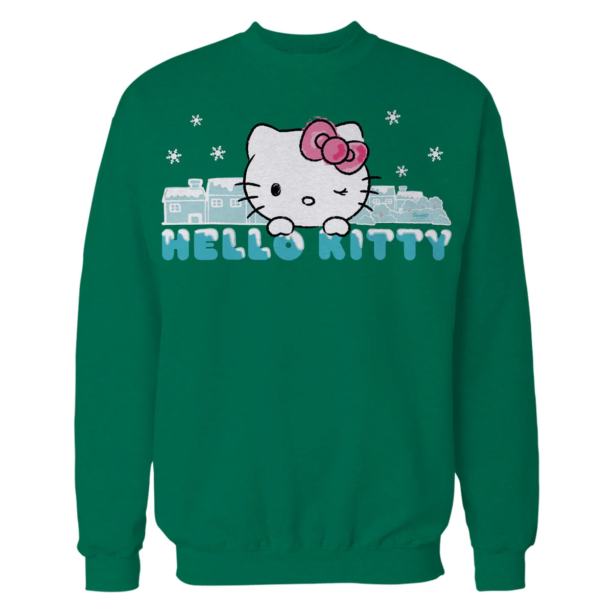 Hello Kitty Charmmy Winter Wonderland Logo Friends Classic Official Sweatshirt