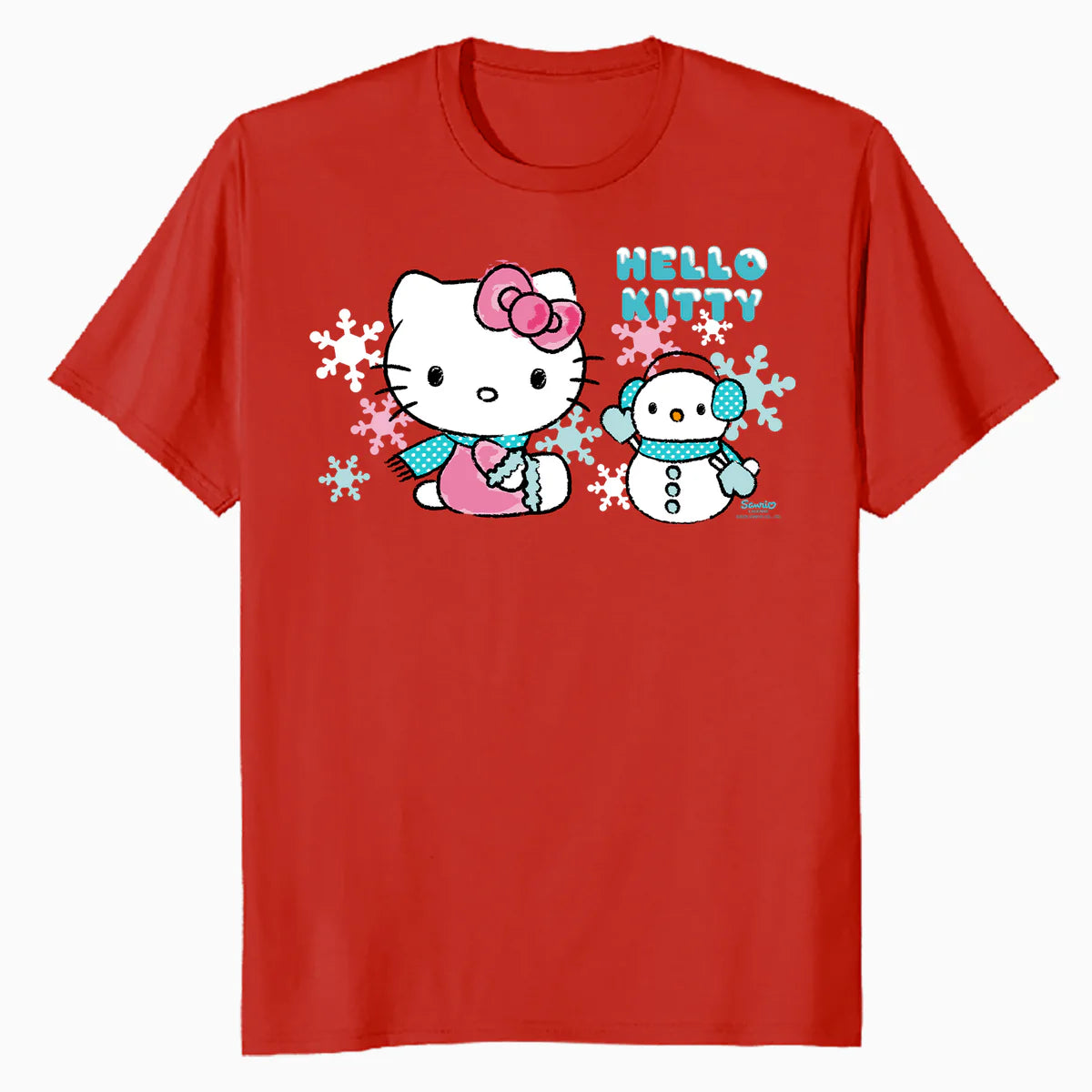 Hello Kitty Charmmy Winter Wonderland Sweet Cute XOXO Classic Official Men's T-Shirt