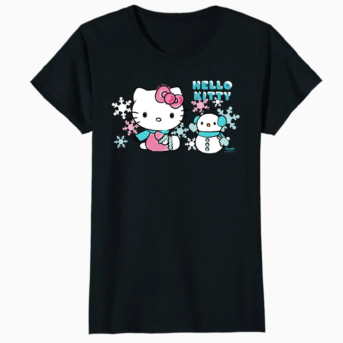 Hello Kitty Charmmy Winter Wonderland Sweet Cute XOXO Classic Official Women's T-Shirt