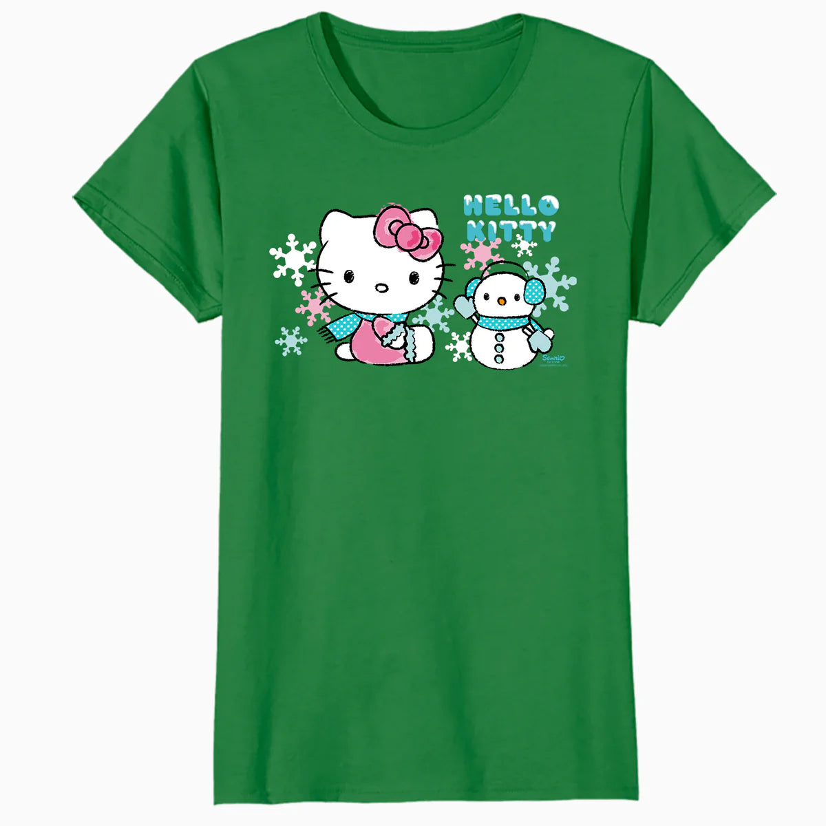 Hello Kitty Charmmy Winter Wonderland Sweet Cute XOXO Classic Official Women's T-Shirt