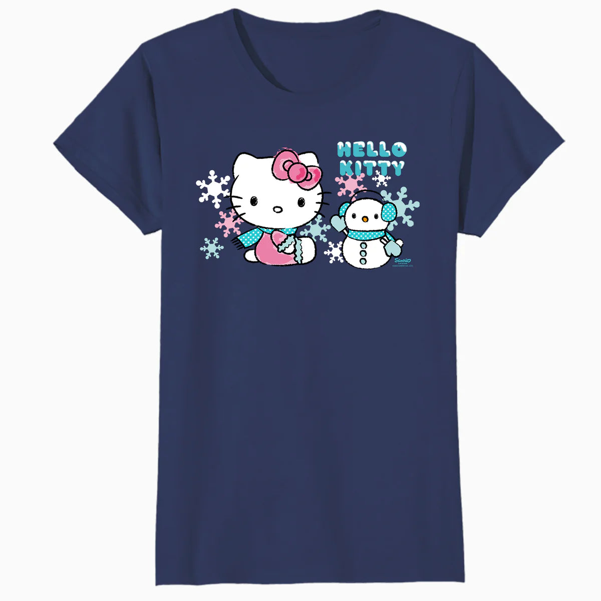 Hello Kitty Charmmy Winter Wonderland Sweet Cute XOXO Classic Official Women's T-Shirt