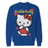Hello Kitty Cheeky Valentines Sweet Cute Love Pose Classic Official Sweatshirt