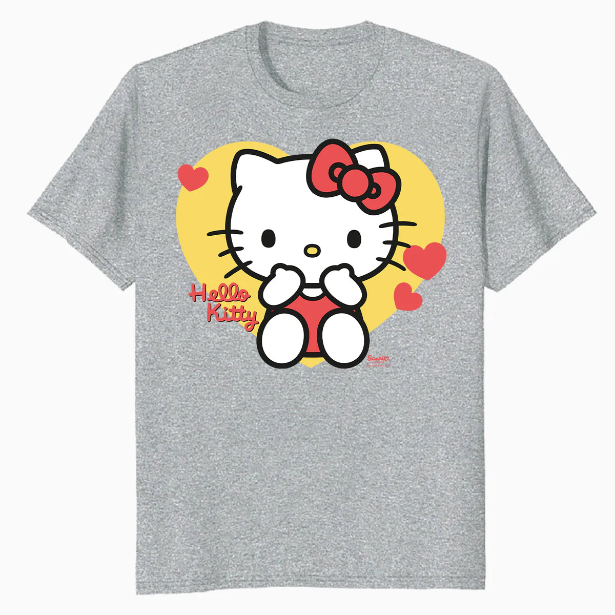 Hello Kitty Cheeky Valentines Sweet Cute Love XOXO Classic Official Men's T-Shirt