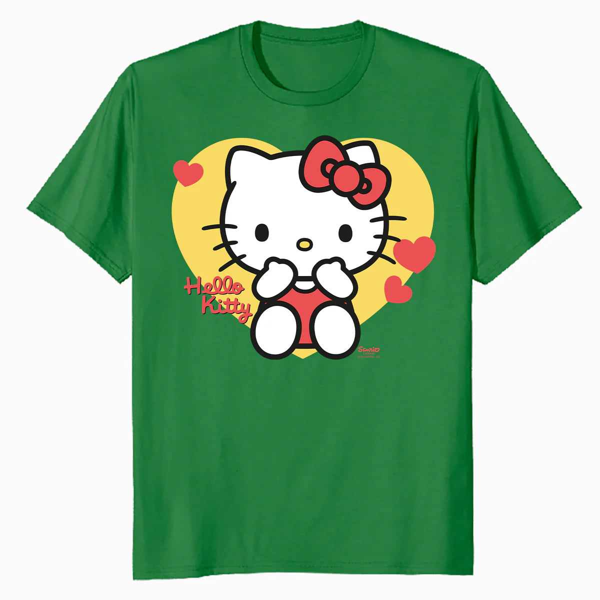 Hello Kitty Cheeky Valentines Sweet Cute Love XOXO Classic Official Men's T-Shirt