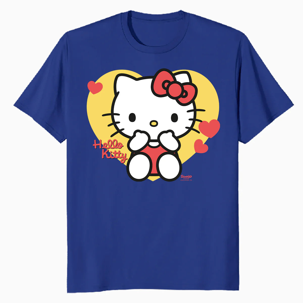 Hello Kitty Cheeky Valentines Sweet Cute Love XOXO Classic Official Men's T-Shirt