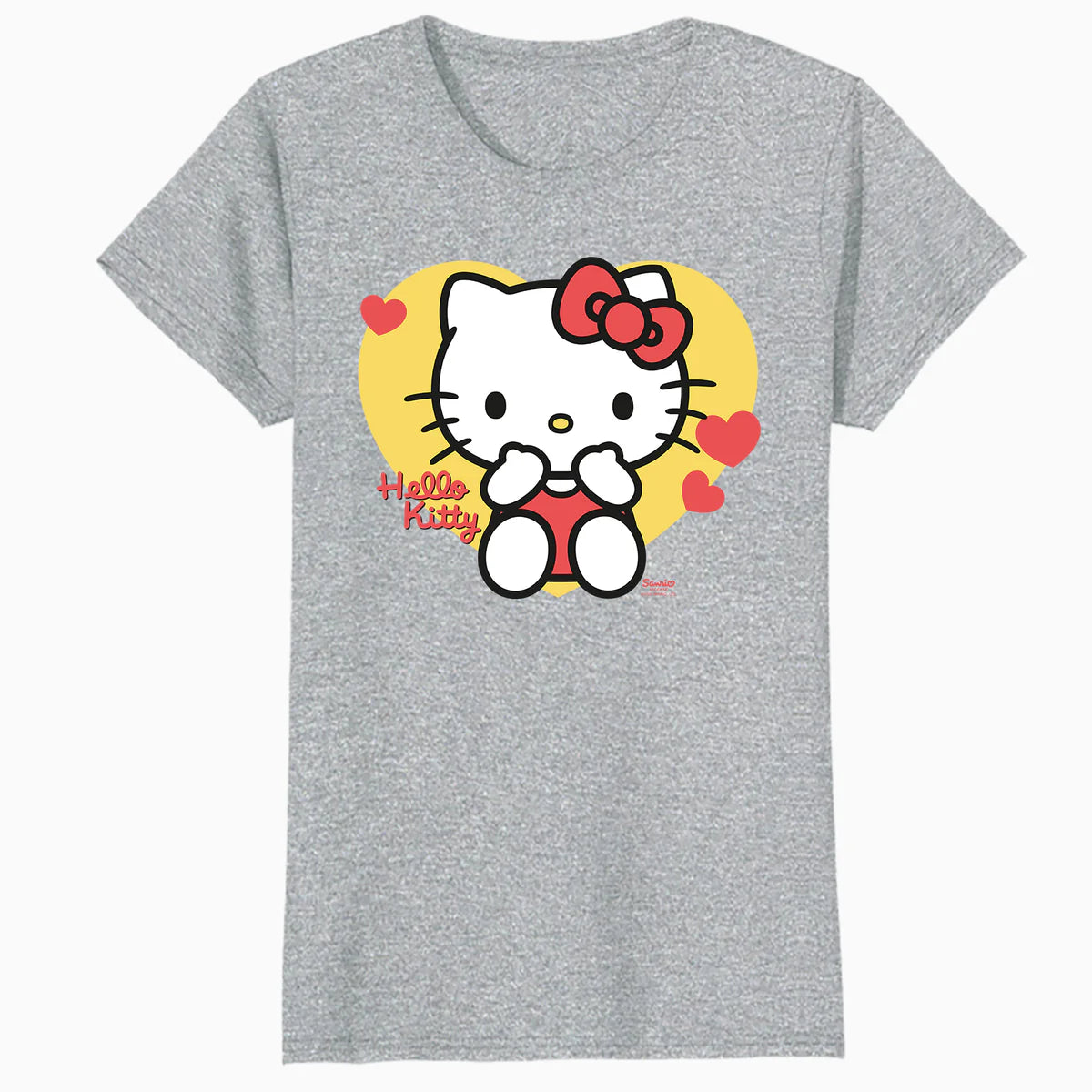 Hello Kitty Cheeky Valentines Sweet Cute Love XOXO Classic Official Women's T-Shirt