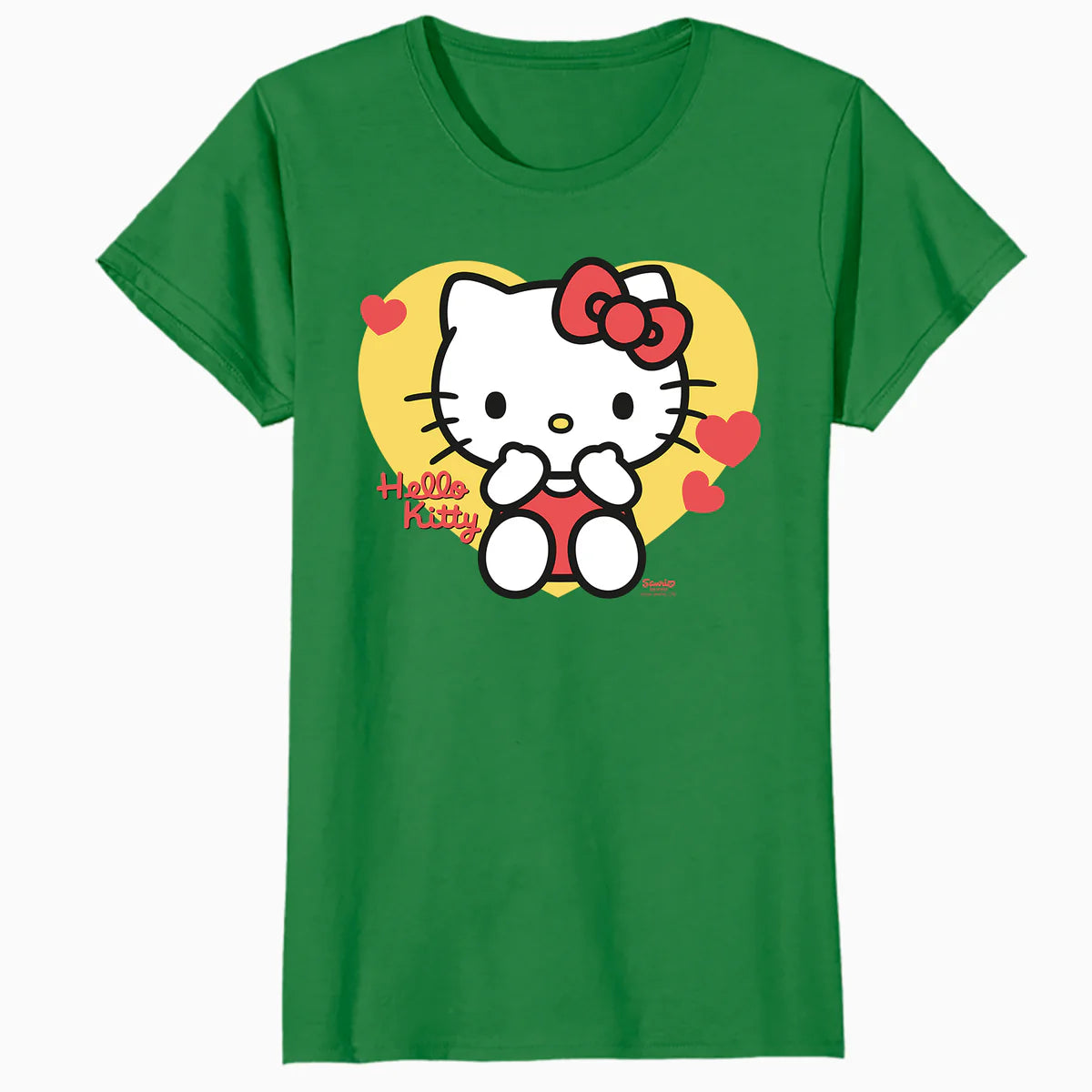 Hello Kitty Cheeky Valentines Sweet Cute Love XOXO Classic Official Women's T-Shirt