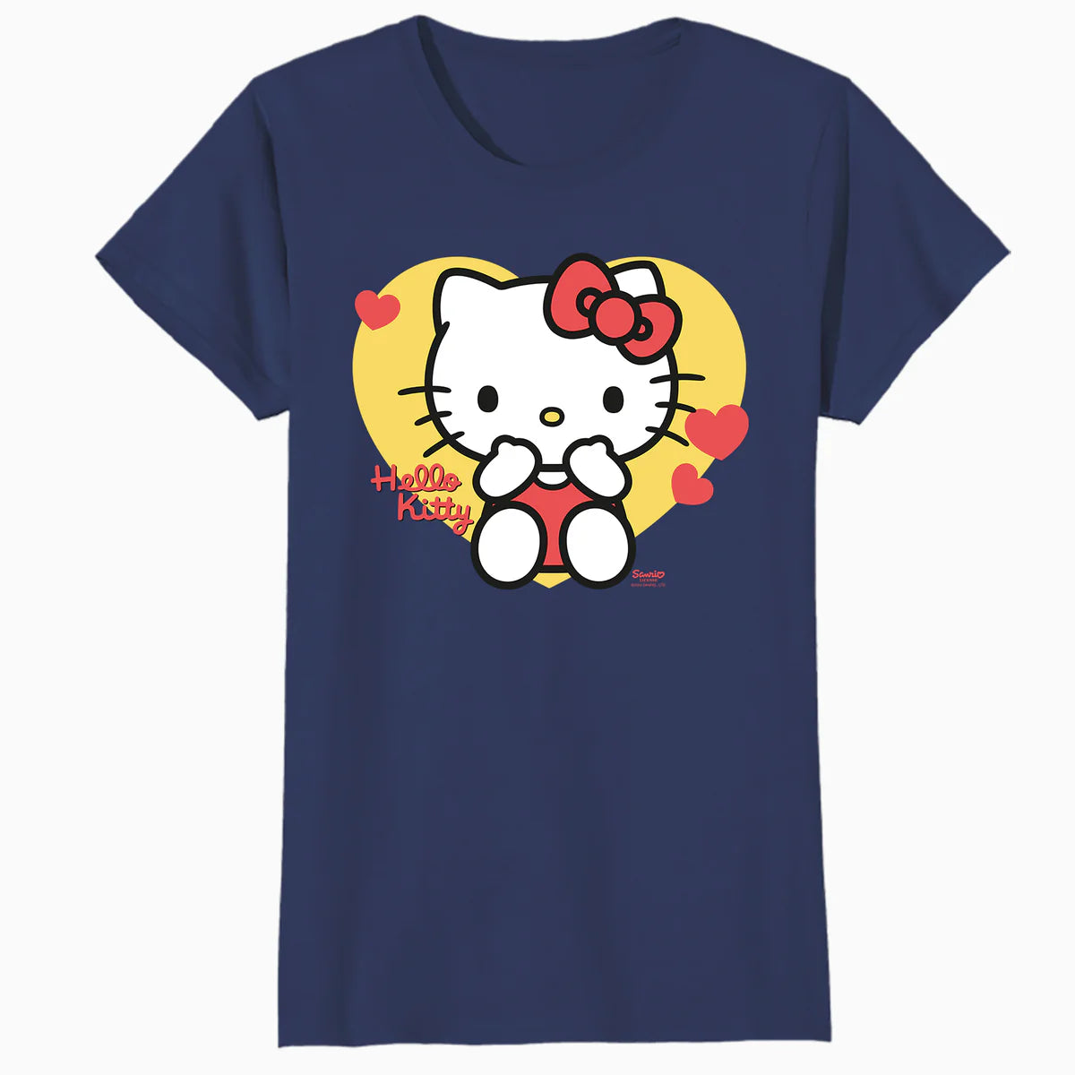 Hello Kitty Cheeky Valentines Sweet Cute Love XOXO Classic Official Women's T-Shirt