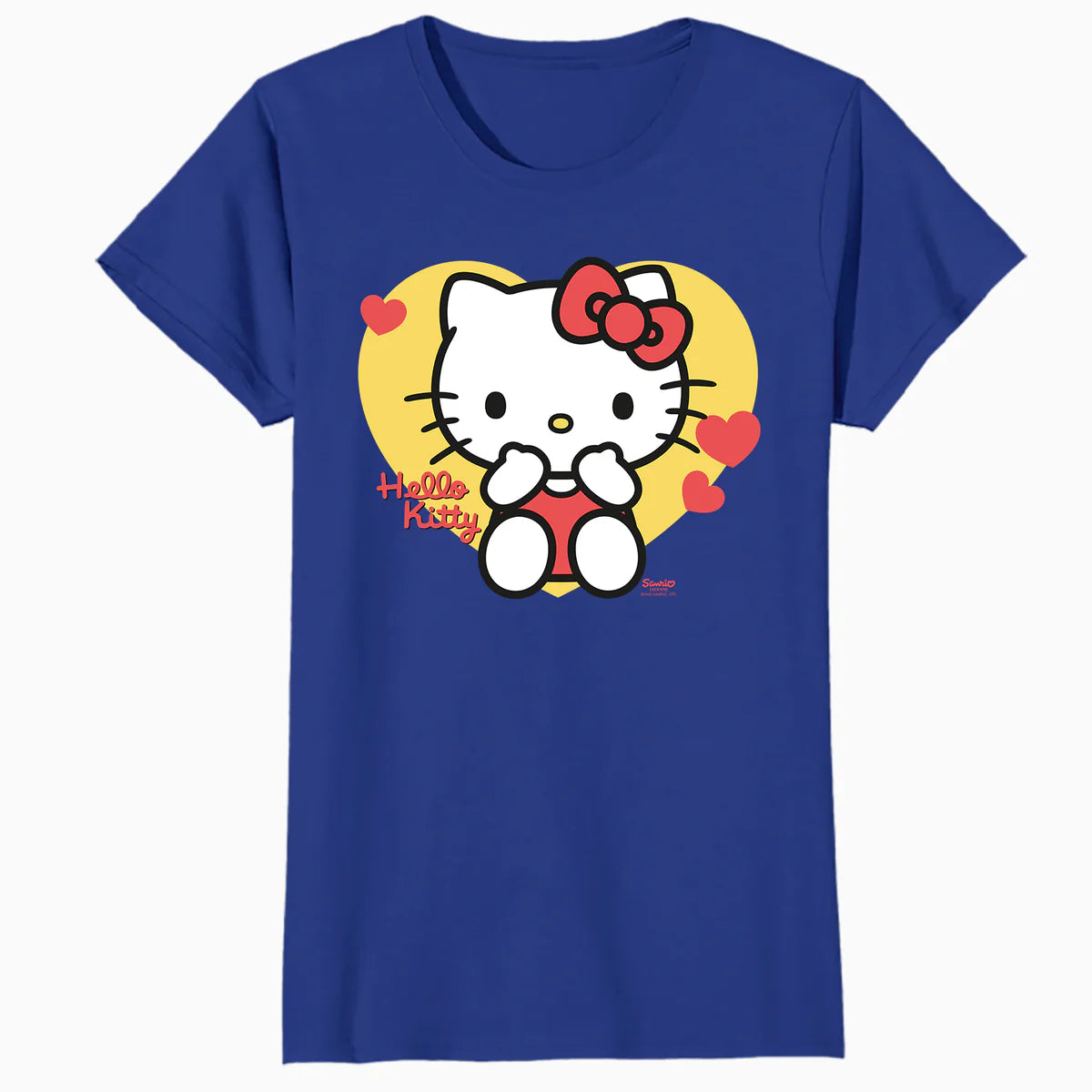 Hello Kitty Cheeky Valentines Sweet Cute Love XOXO Classic Official Women's T-Shirt