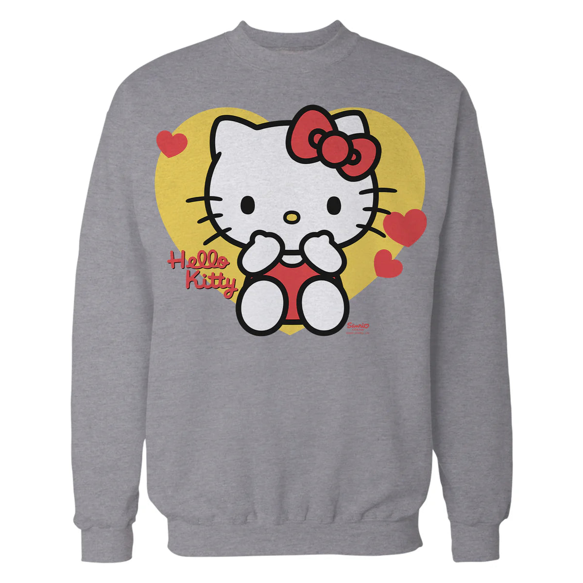Hello Kitty Cheeky Valentines Sweet Cute Love XOXO Classic Official Sweatshirt