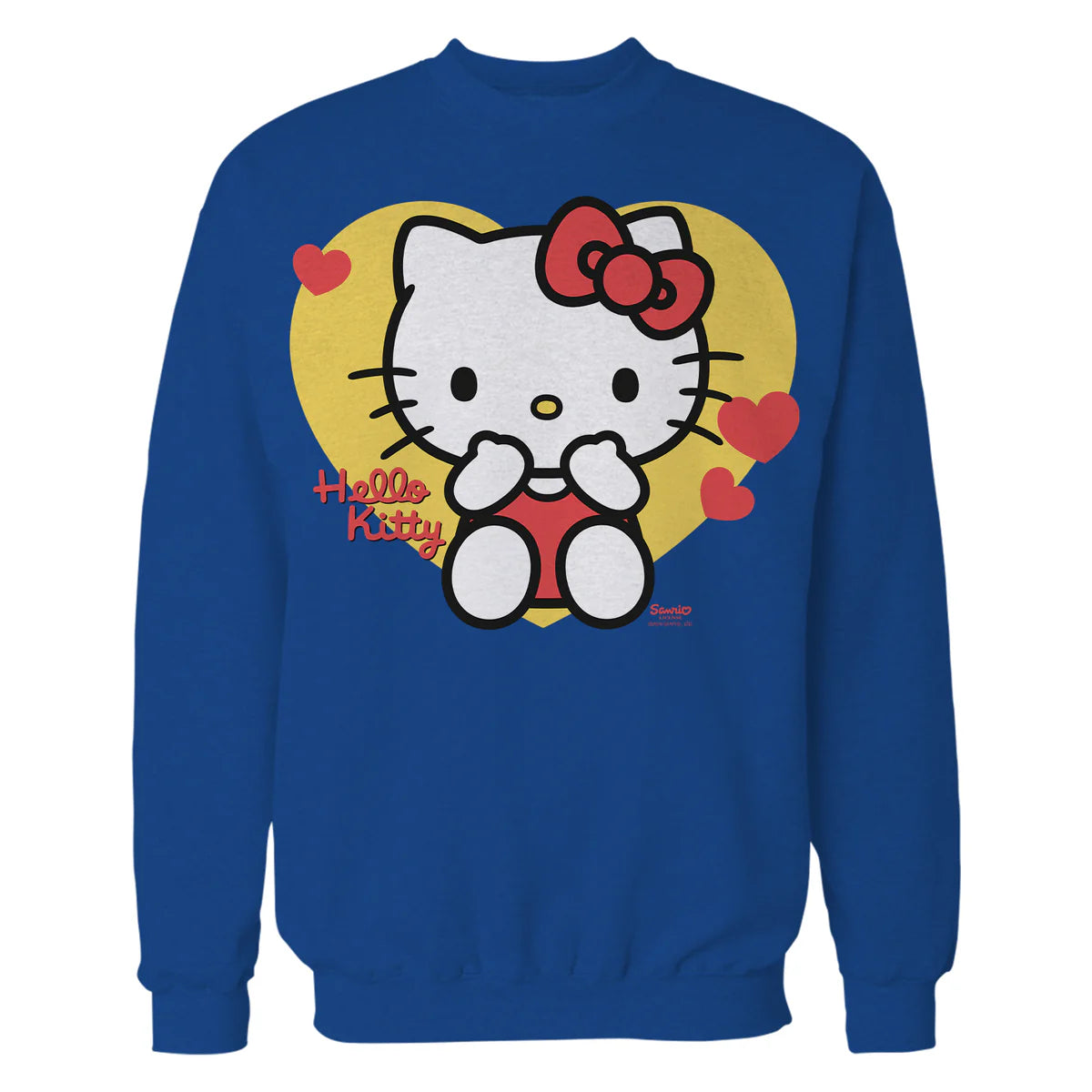 Hello Kitty Cheeky Valentines Sweet Cute Love XOXO Classic Official Sweatshirt