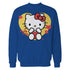 Hello Kitty Cheeky Valentines Sweet Cute Love XOXO Classic Official Sweatshirt