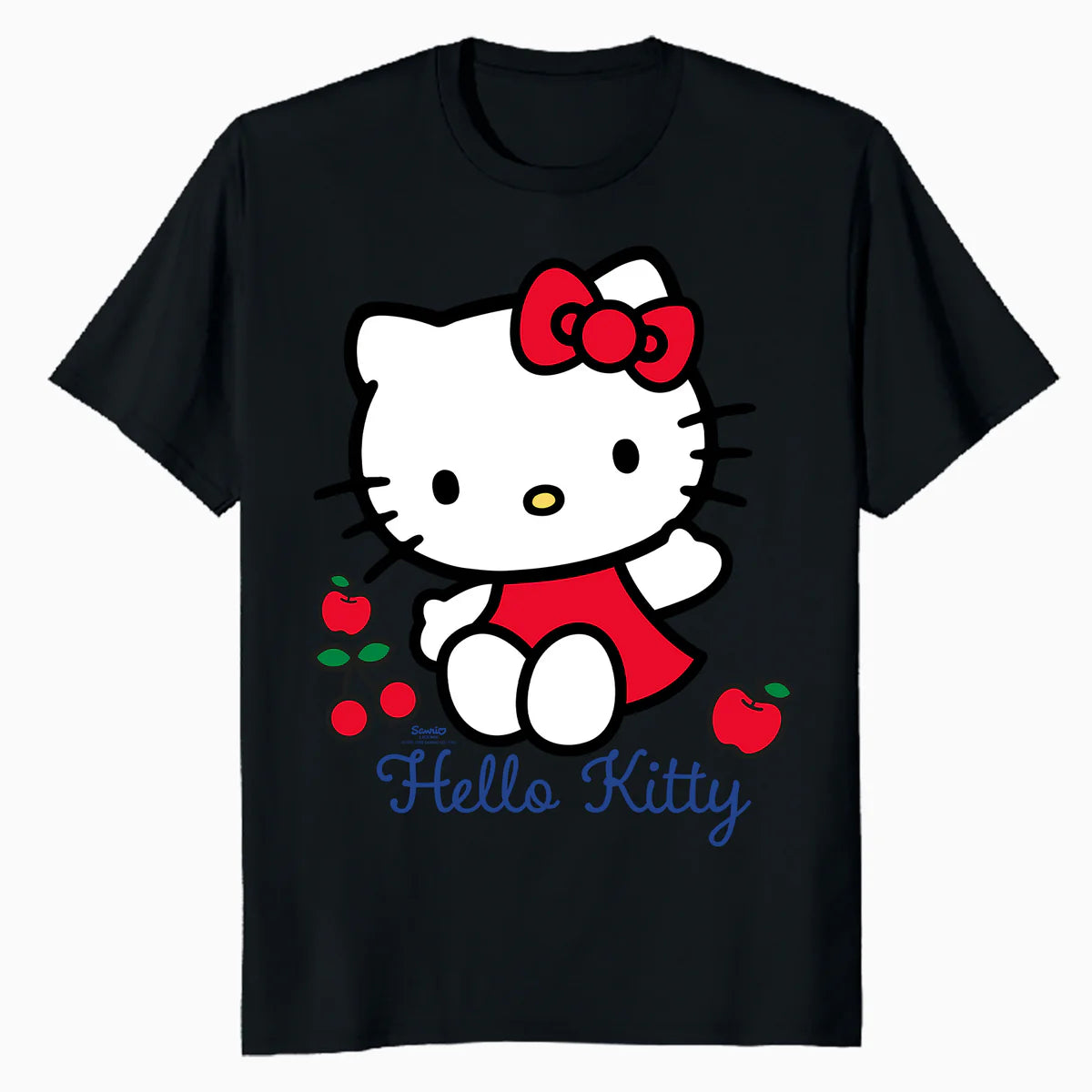 Hello Kitty Cherry Bow Sweet Cute Friends XOXO Pose Classic Official Men's T-Shirt