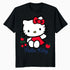 Hello Kitty Cherry Bow Sweet Cute Friends XOXO Pose Classic Official Men's T-Shirt