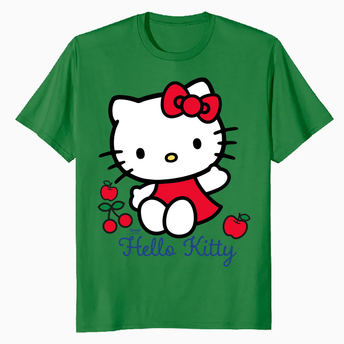 Hello Kitty Cherry Bow Sweet Cute Friends XOXO Pose Classic Official Men's T-Shirt