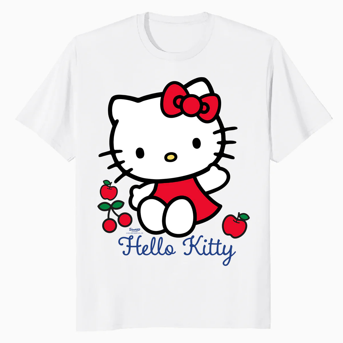 Hello Kitty Cherry Bow Sweet Cute Friends XOXO Pose Classic Official Men's T-Shirt