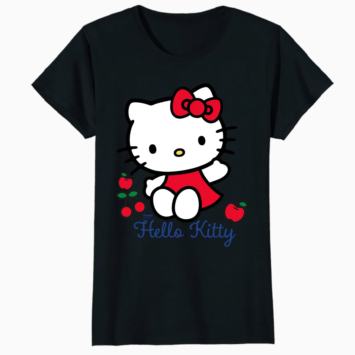 Hello Kitty Cherry Bow Sweet Cute Friends XOXO Pose Classic Official Women's T-Shirt