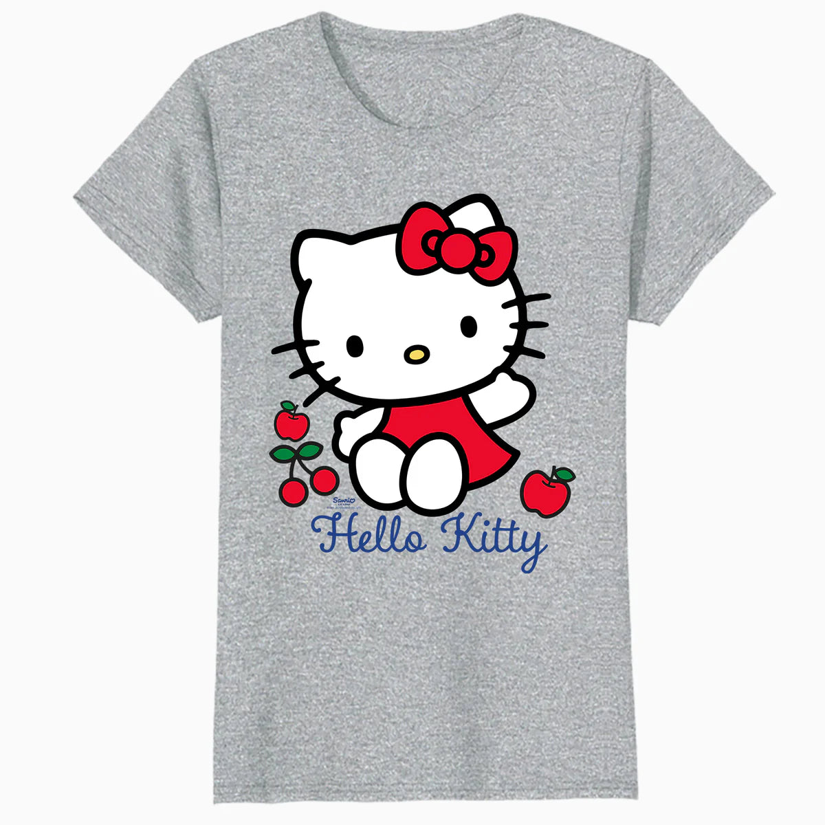 Hello Kitty Cherry Bow Sweet Cute Friends XOXO Pose Classic Official Women's T-Shirt