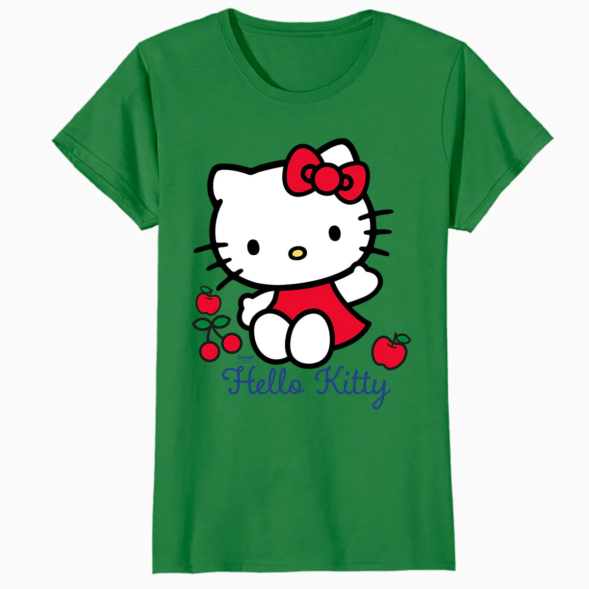 Hello Kitty Cherry Bow Sweet Cute Friends XOXO Pose Classic Official Women's T-Shirt