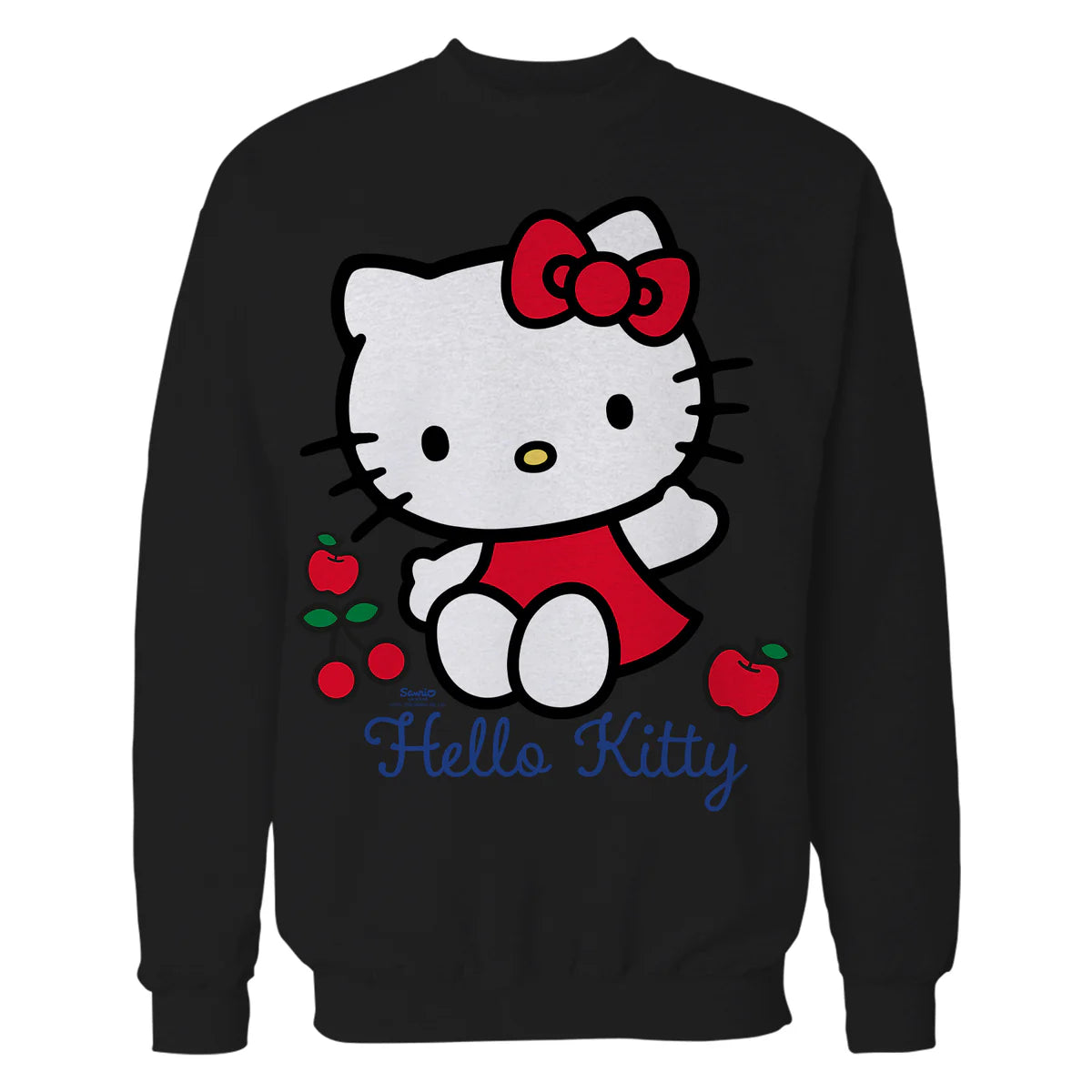 Hello Kitty Cherry Bow Sweet Cute Friends XOXO Pose Classic Official Sweatshirt
