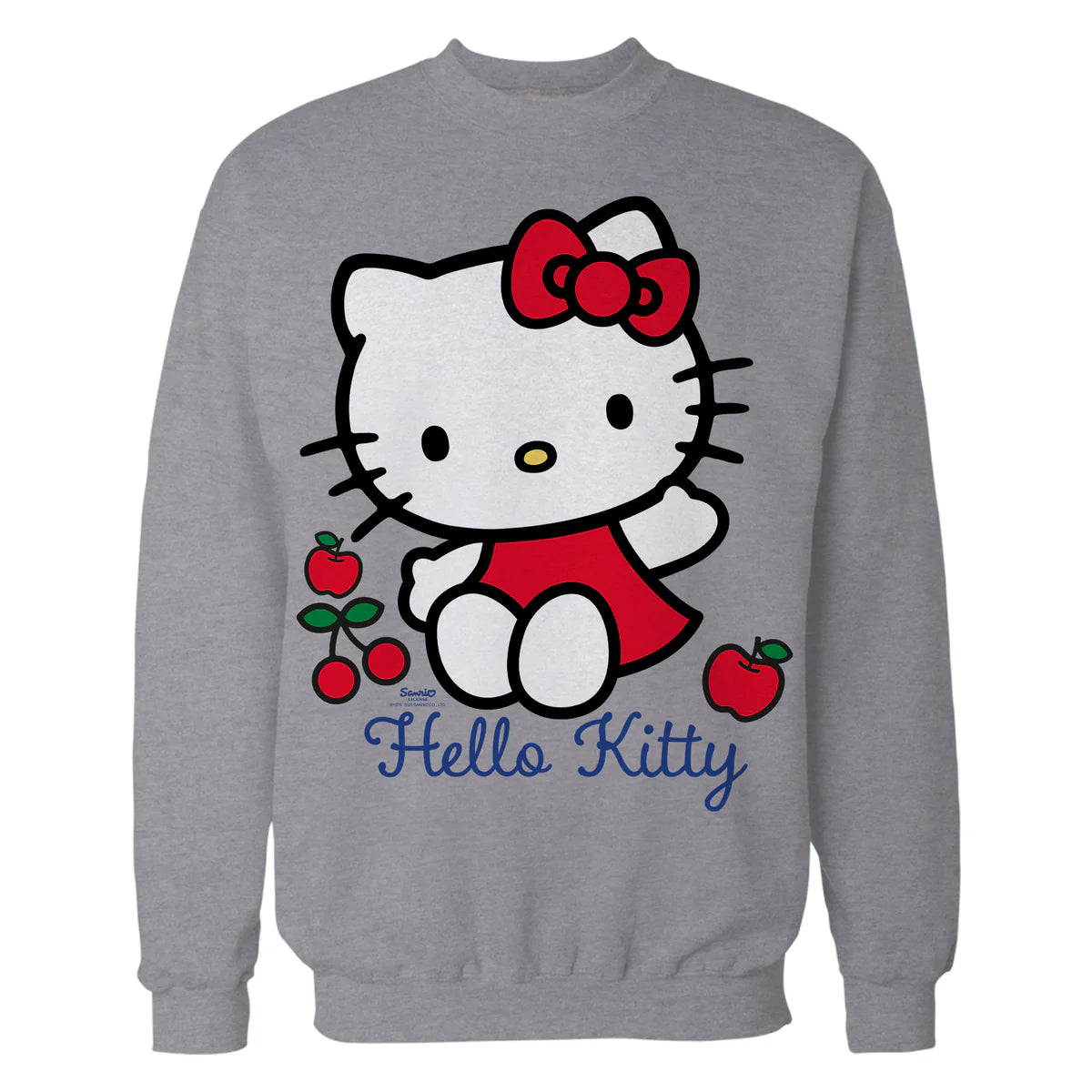 Hello Kitty Cherry Bow Sweet Cute Friends XOXO Pose Classic Official Sweatshirt
