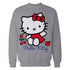 Hello Kitty Cherry Bow Sweet Cute Friends XOXO Pose Classic Official Sweatshirt