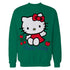 Hello Kitty Cherry Bow Sweet Cute Friends XOXO Pose Classic Official Sweatshirt