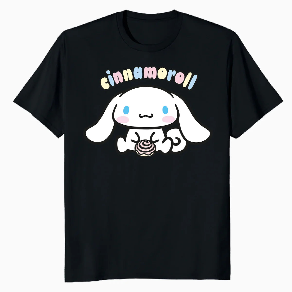 Hello Kitty Cinnamoroll Cute Cake Pose Love Friends Classic Official Men's T-Shirt