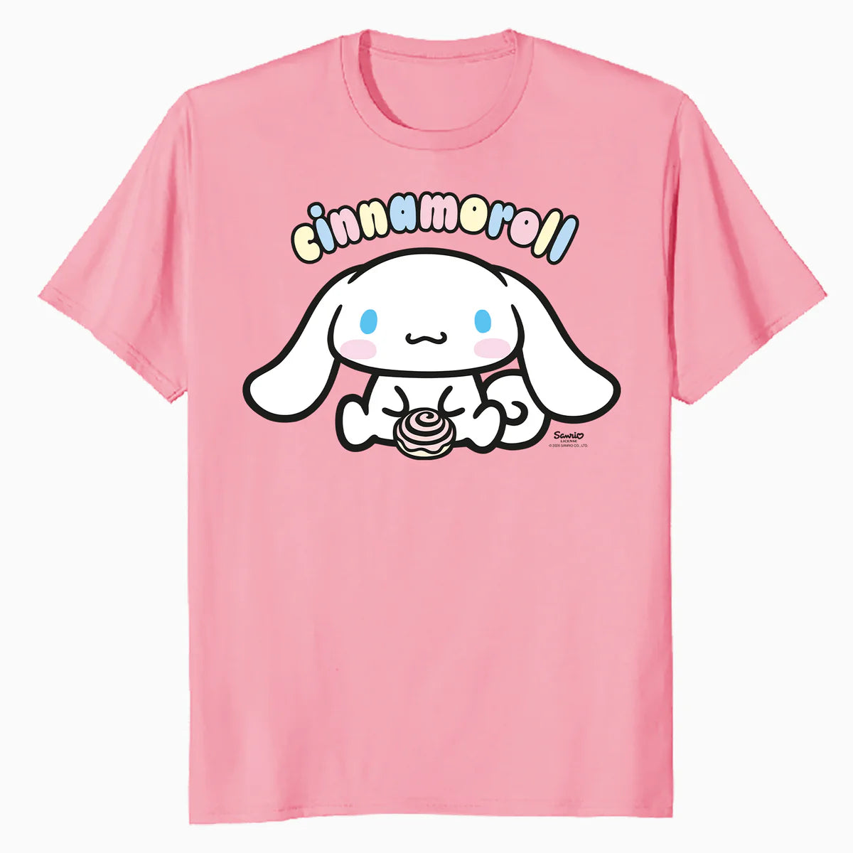 Hello Kitty Cinnamoroll Cute Cake Pose Love Friends Classic Official Men's T-Shirt
