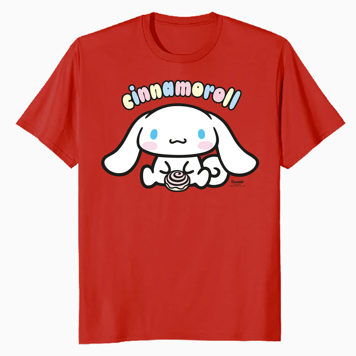 Hello Kitty Cinnamoroll Cute Cake Pose Love Friends Classic Official Men's T-Shirt