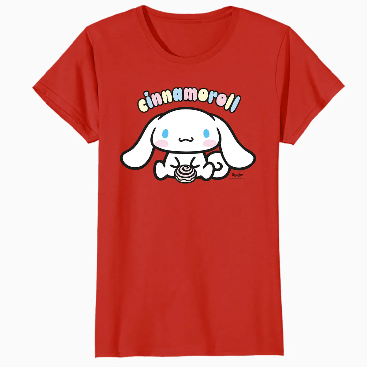 Hello Kitty Cinnamoroll Cute Cake Pose Love Friends Classic Official Women's T-Shirt