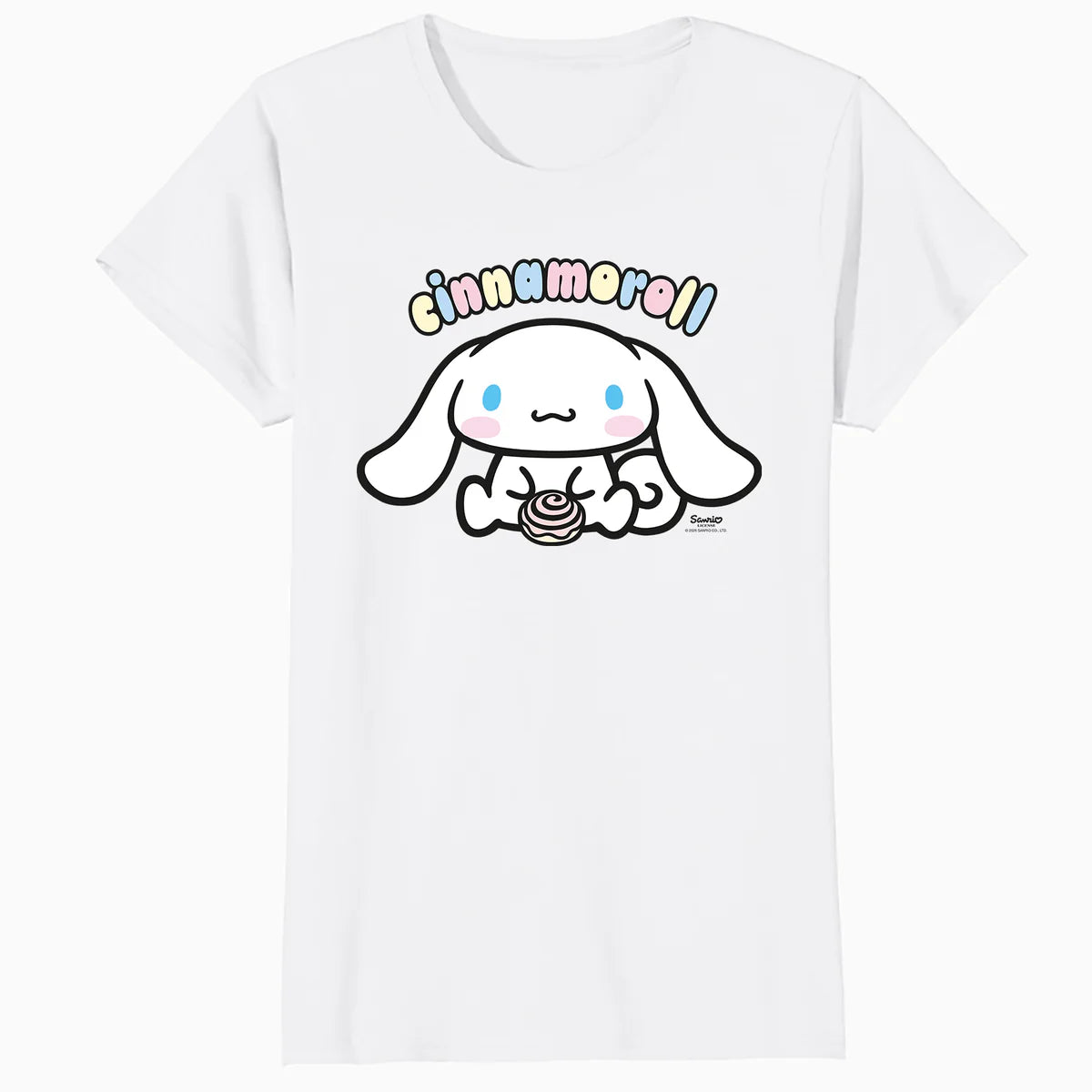 Hello Kitty Cinnamoroll Cute Cake Pose Love Friends Classic Official Women's T-Shirt