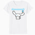 Hello Kitty Cinnamoroll Pose XOXO Cute Fun Wand Classic Logo Official Women's SKINNY FIT T-Shirt
